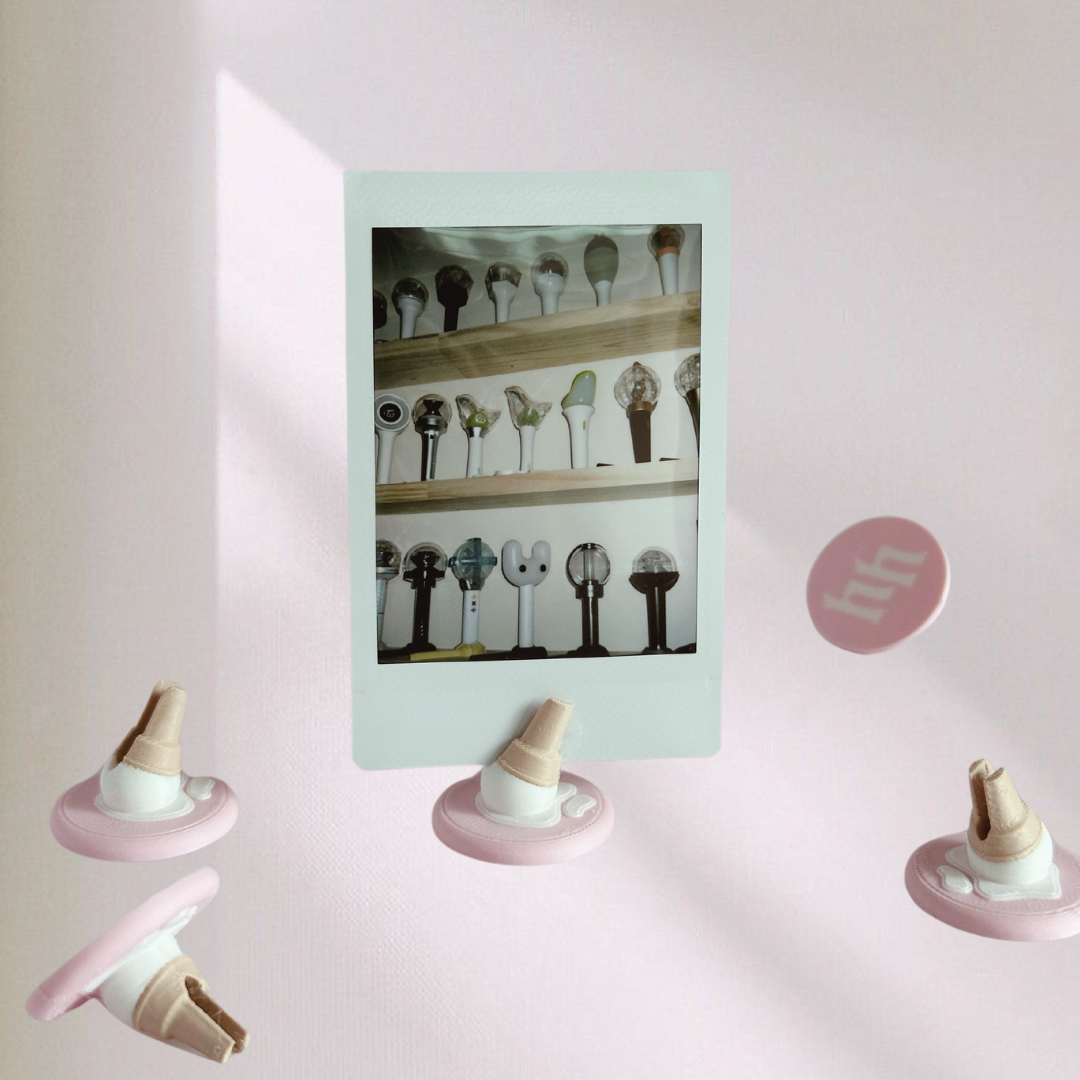 Ice Cream Charm Polaroid / Toploader Holder