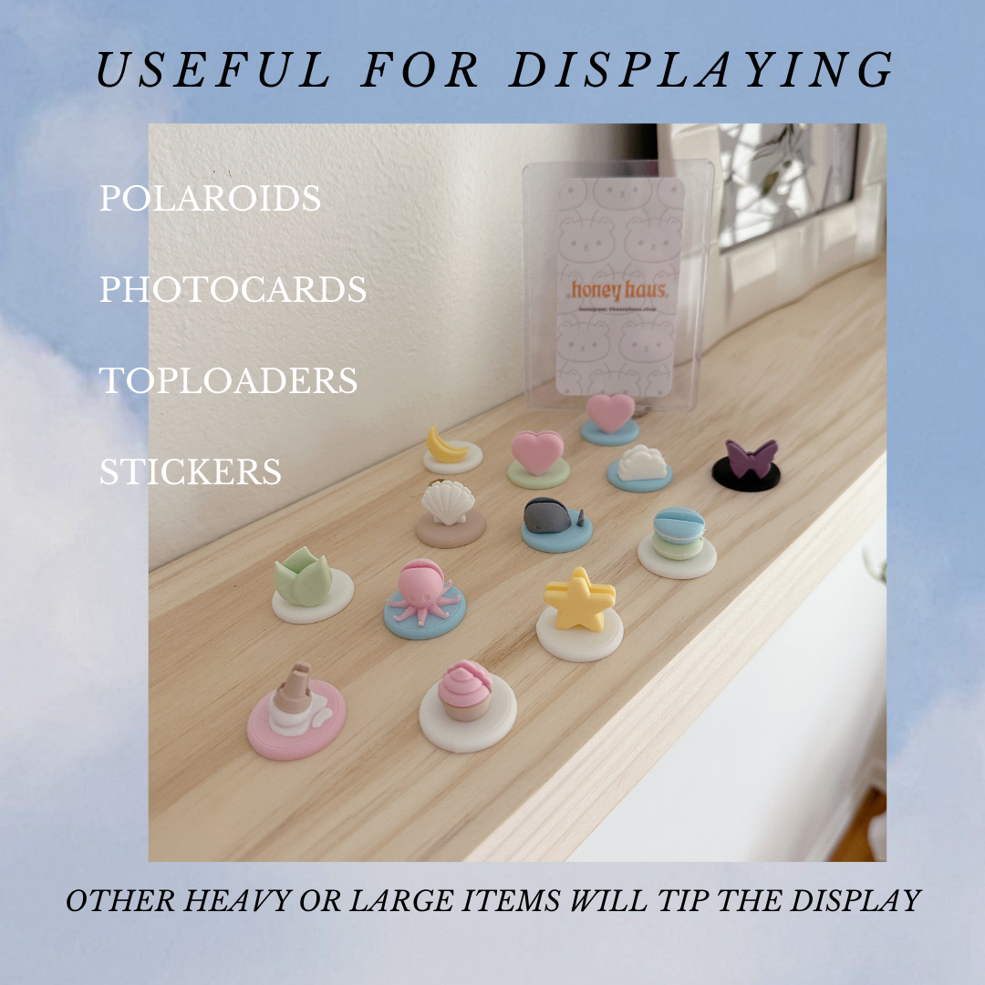 Cloud Charm Polaroid / Toploader Holder