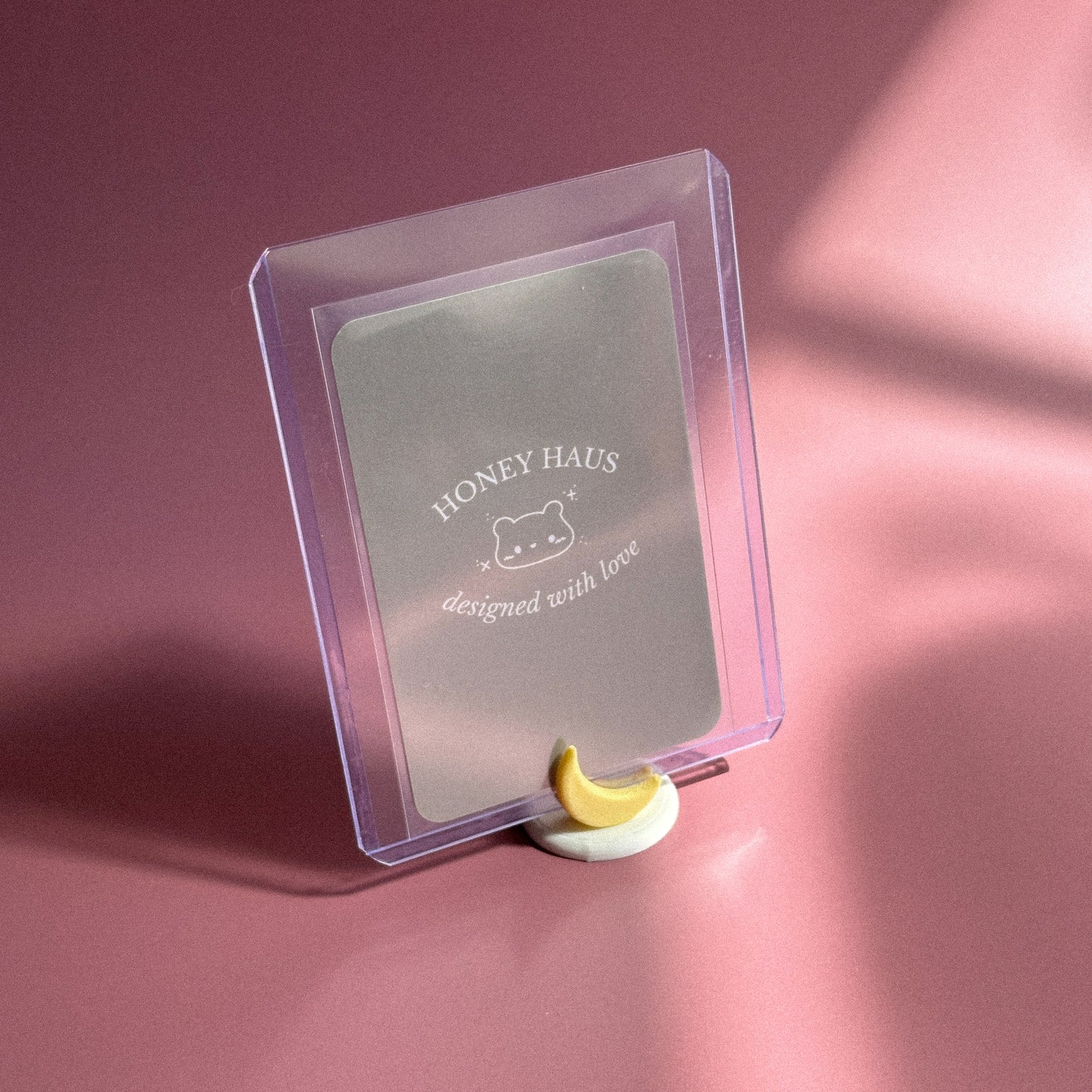 Moon Charm Polaroid / Toploader Holder