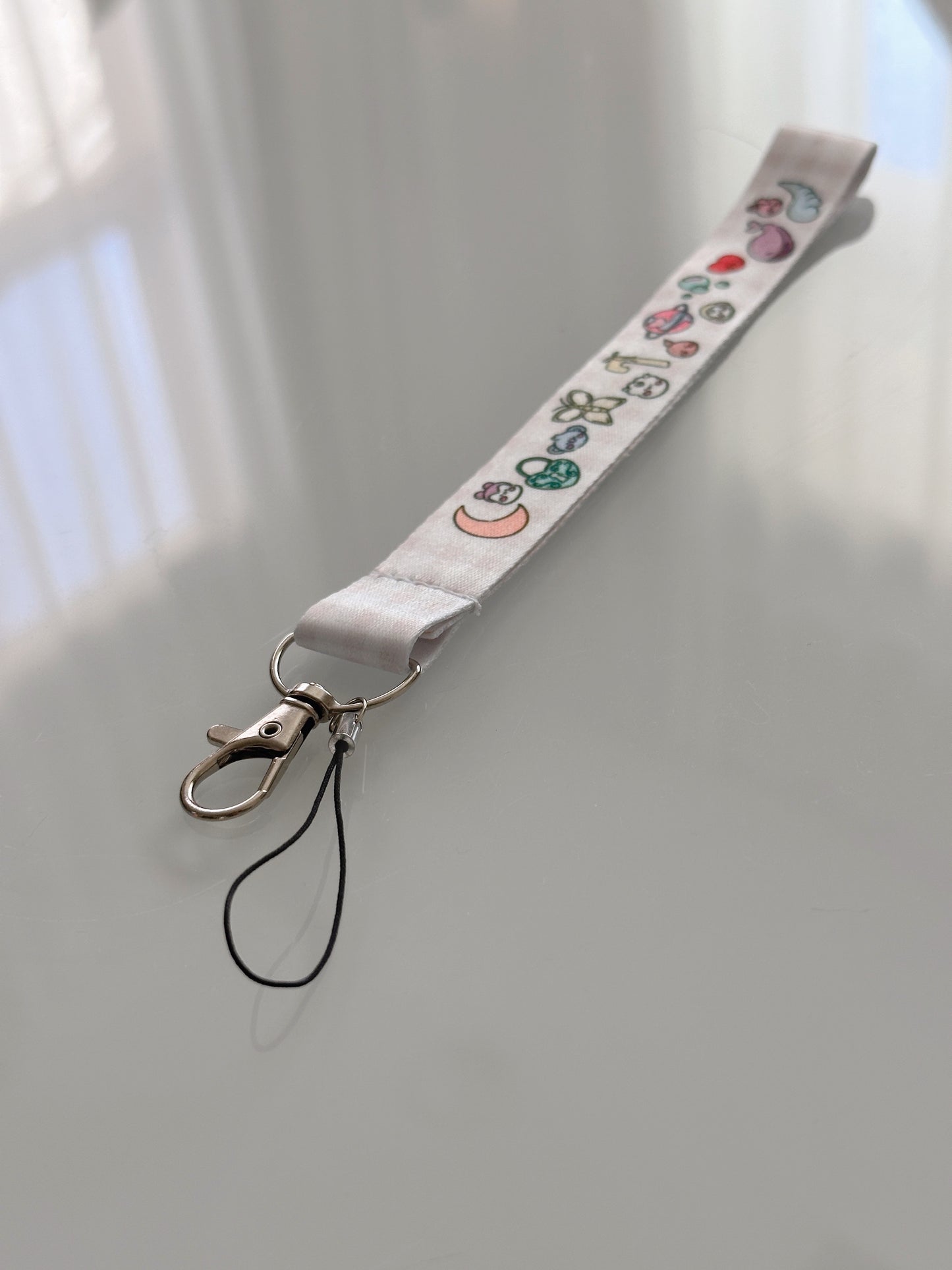 BTS BT21 Inspired Doodle Wrist Strap Keychain