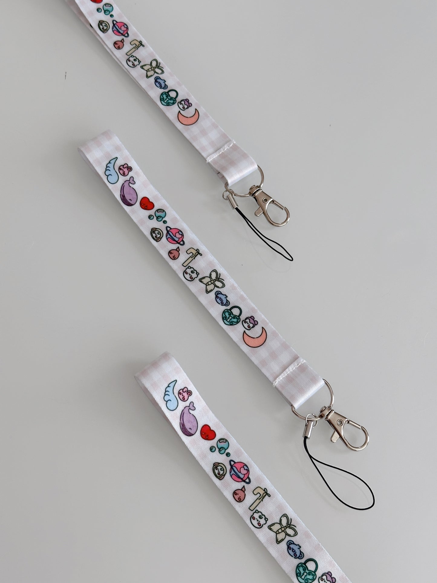 BTS BT21 Inspired Doodle Wrist Strap Keychain