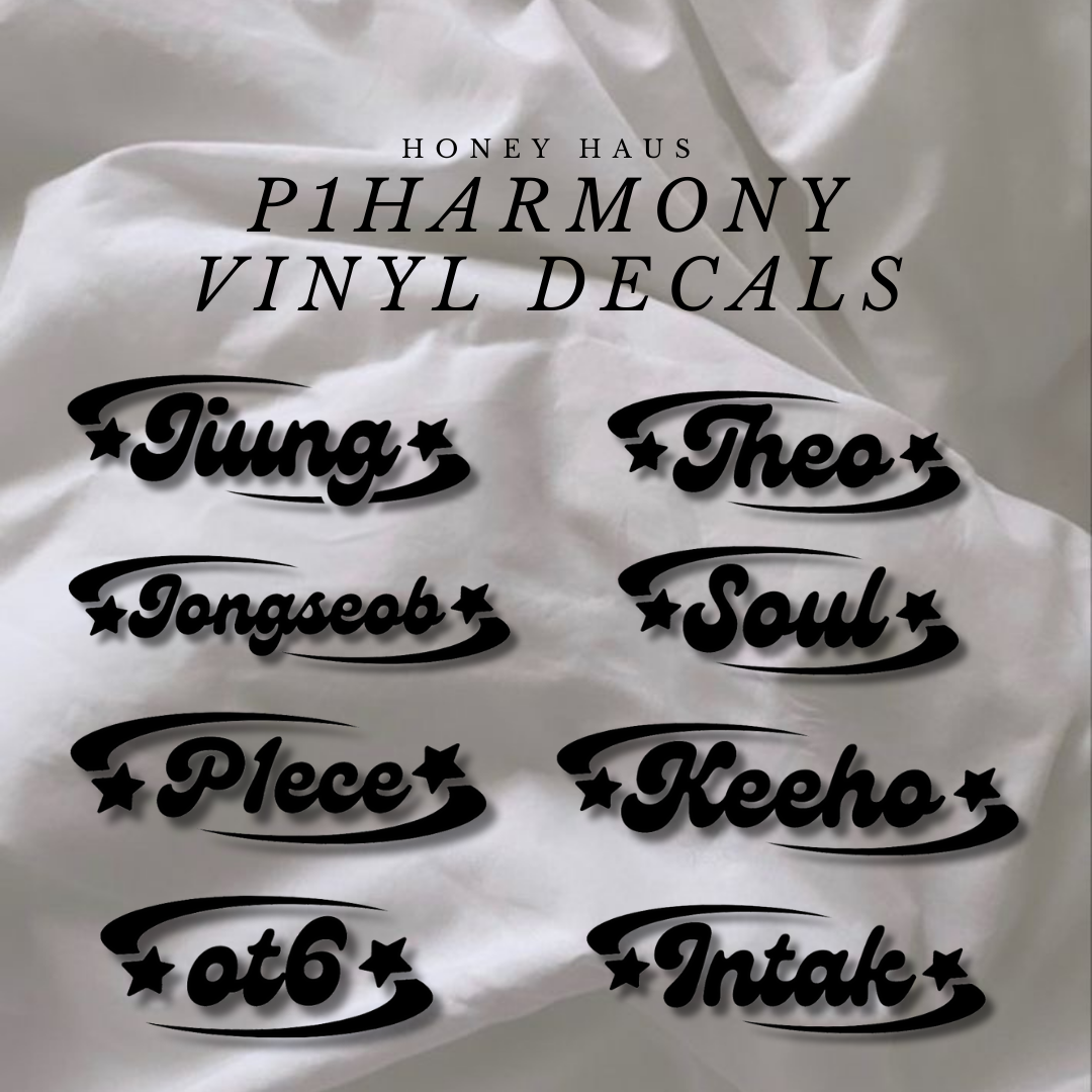 P1Harmony Celestial Vinyl K-pop Deco Sticker