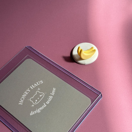 Moon Charm Polaroid / Toploader Holder