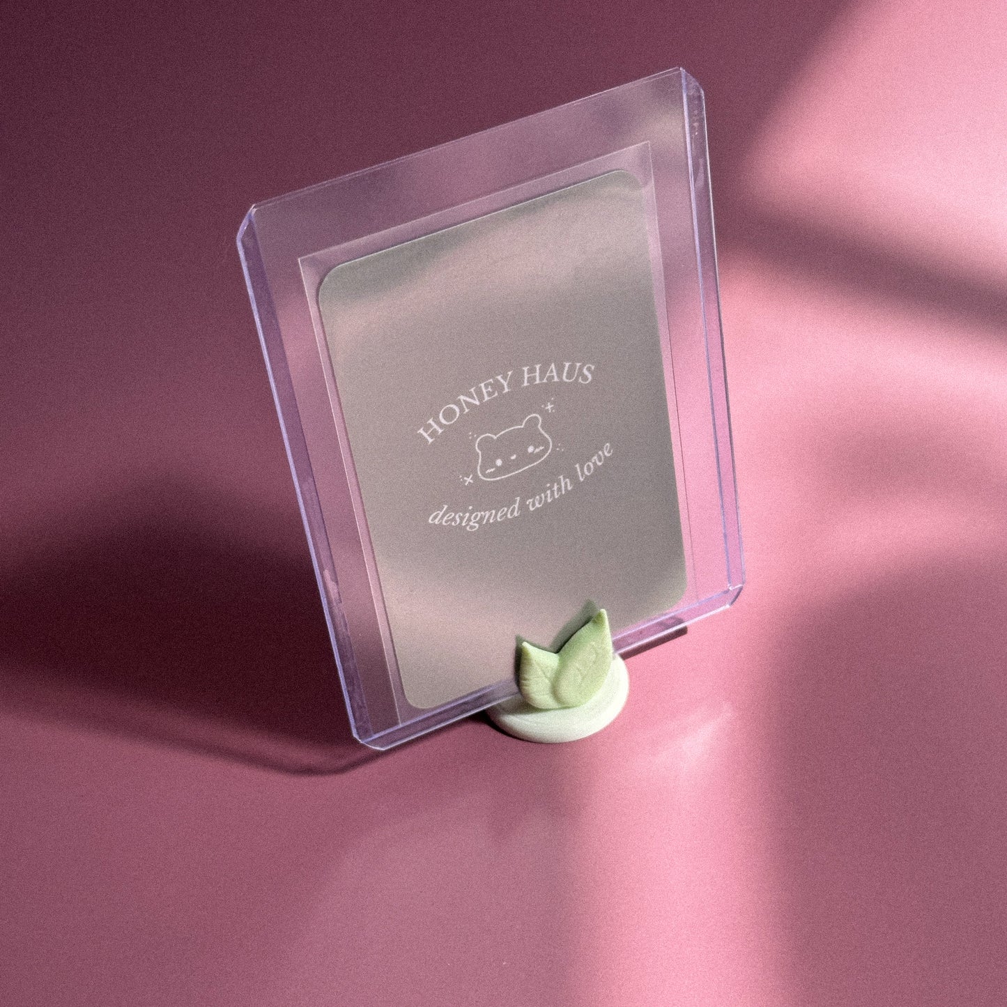 Leaves Charm Polaroid Toploader Holder