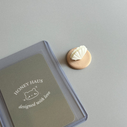 Sea Shell Charm Polaroid / Toploader Holder