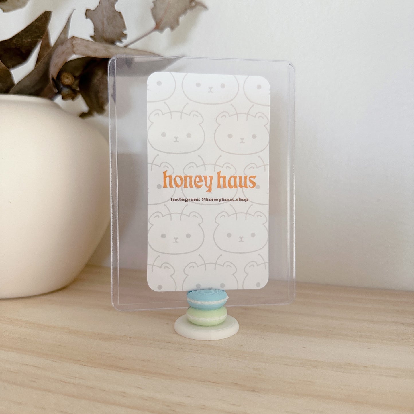 Macaroons Charm Polaroid / Toploader Holder
