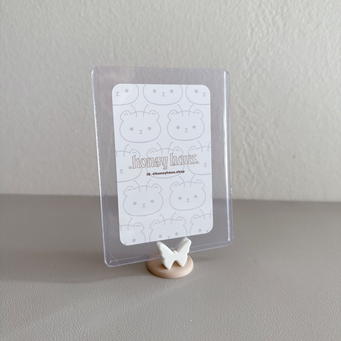 Butterfly Charm Polaroid / Toploader Holder