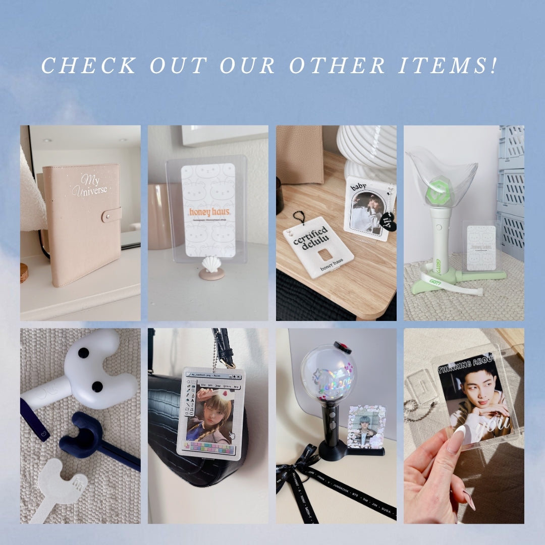 Early 2000s Microsoft Paint Acrylic Photocard Holder (Pink Version)