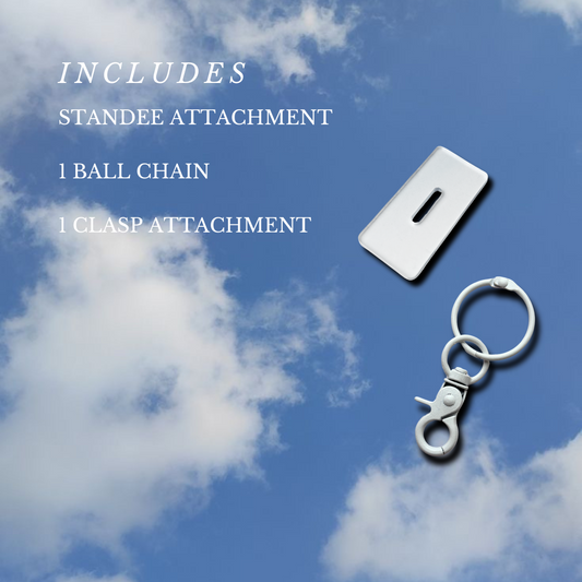 Early 2000s Microsoft Paint Acrylic Photocard Holder (Blue Version)