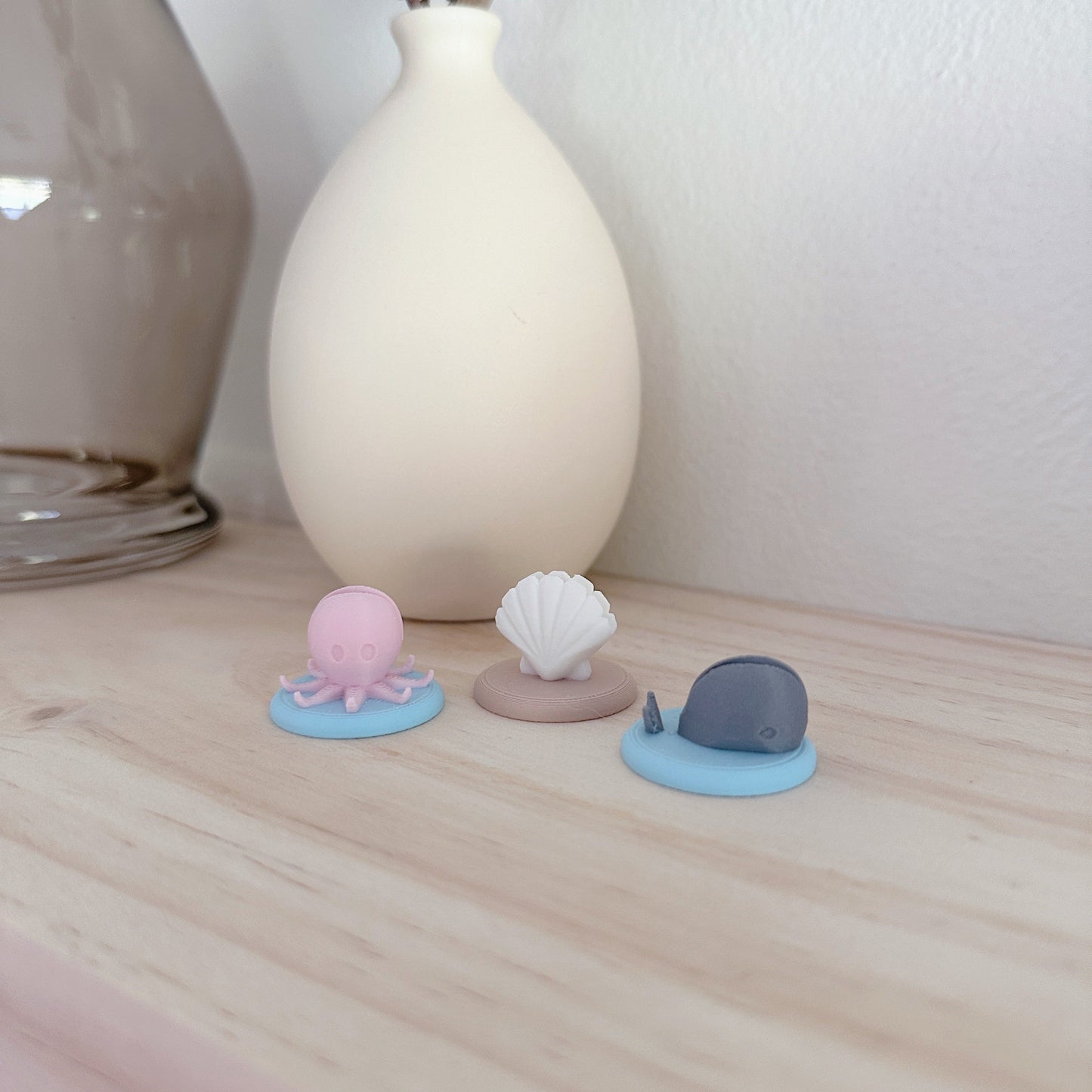 Whale Charm Polaroid / Toploader Holder