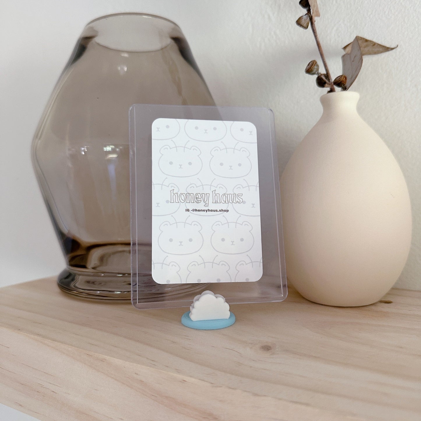 Cloud Charm Polaroid / Toploader Holder