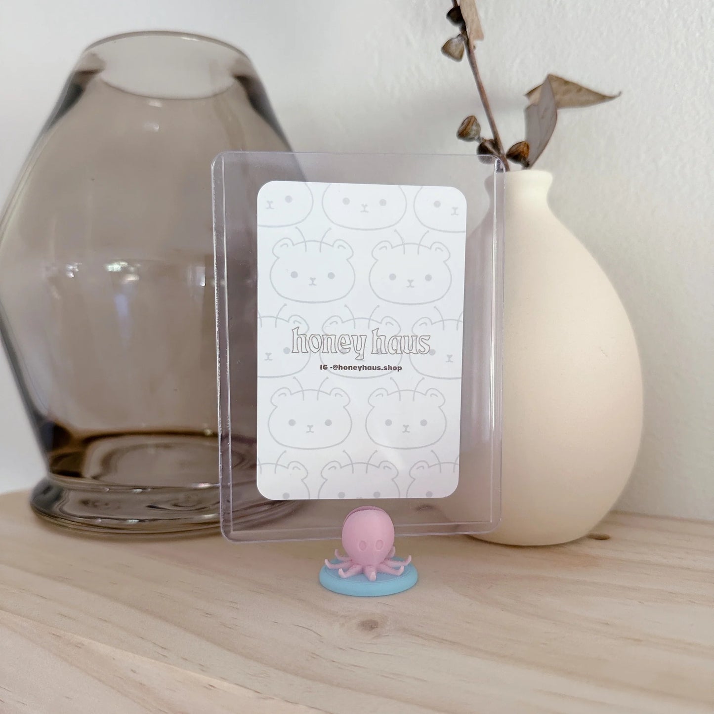 Octopus Charm Polaroid / Toploader Holder