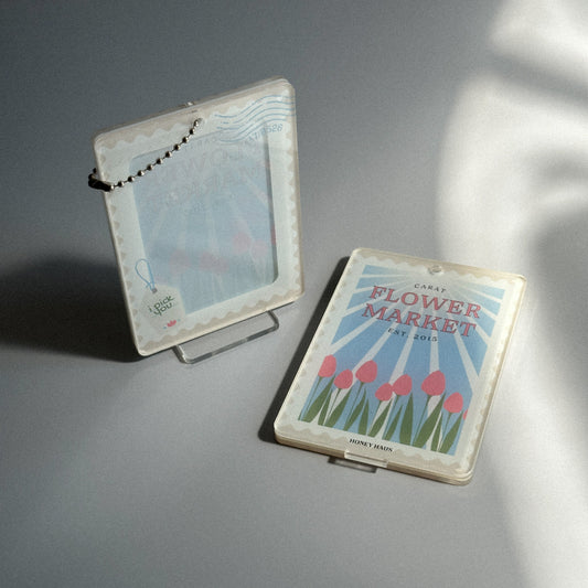 Seventeen Carat Flower Market Acrylic Photocard Holder