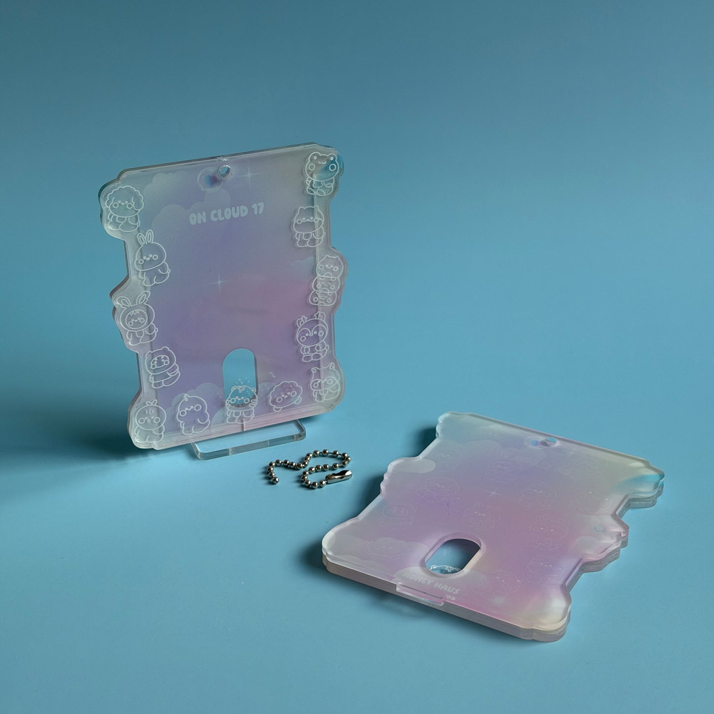 Seventeen Miniteen “On Cloud 17” Pastel Acrylic Photocard Holder