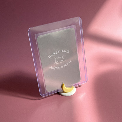 Moon Charm Polaroid / Toploader Holder