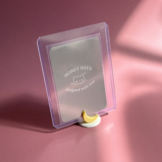 Moon Charm Polaroid / Toploader Holder