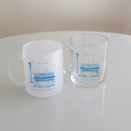 PREORDER - Stray Kids "Stay Cafe" glass mug