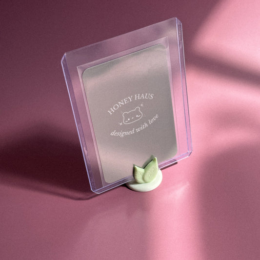 Leaves Charm Polaroid Toploader Holder