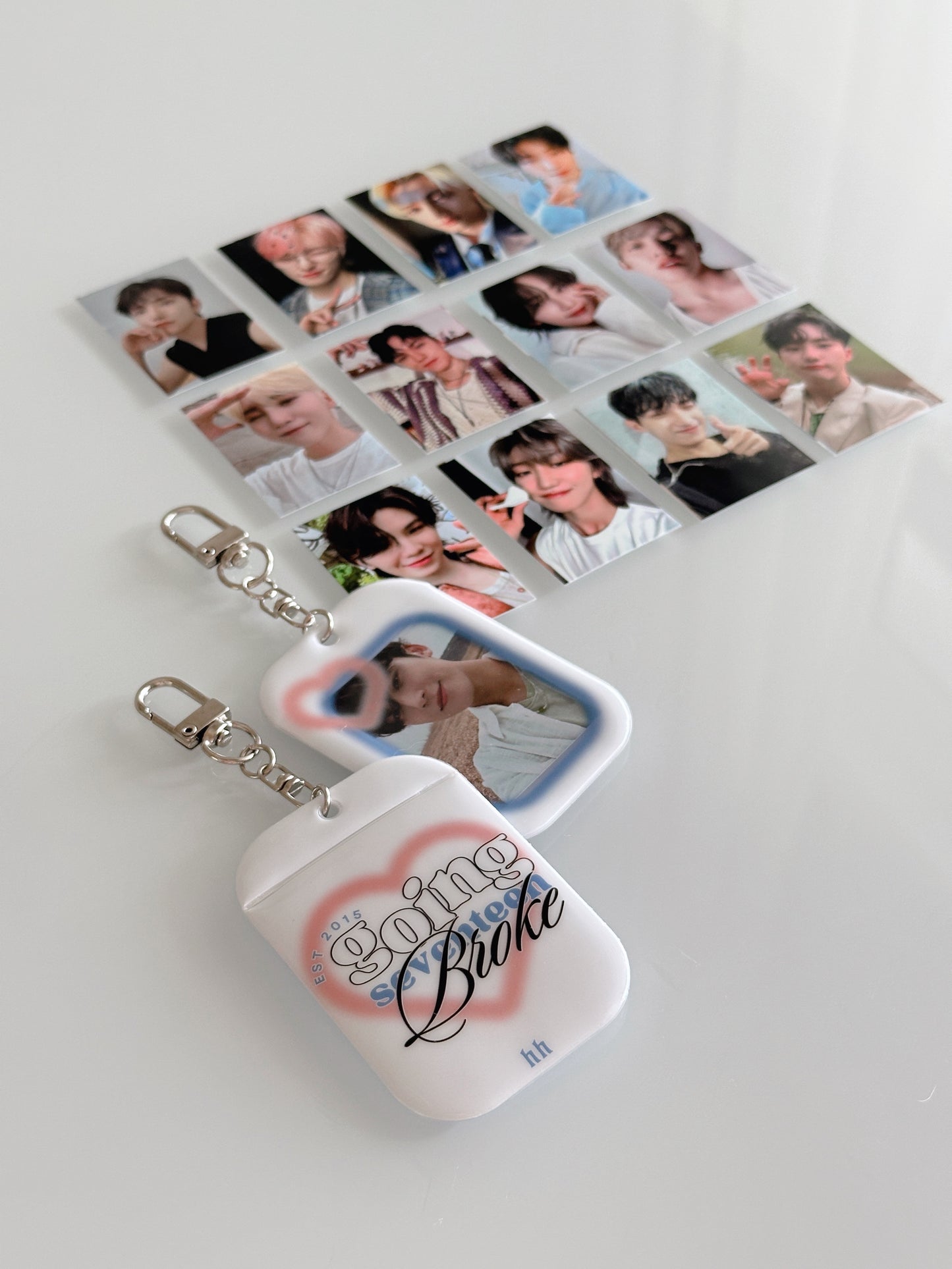 Seventeen "Going Broke" Mini Photo Keychain