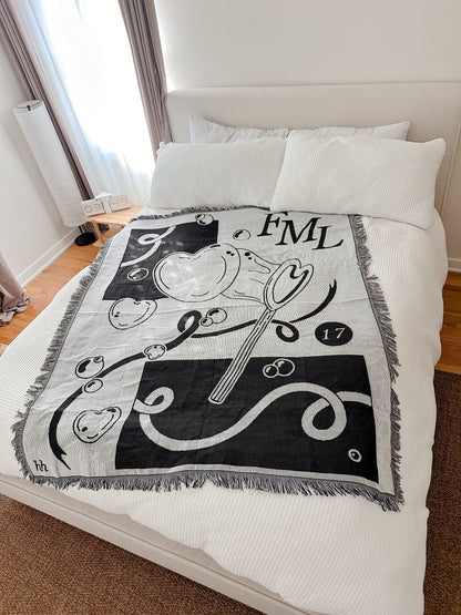 Seventeen FML-inspired Woven Blanket