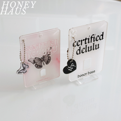 BUNDLE - Certified Delulu Acrylic Photocard Holder Set