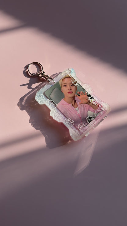 Seventeen Miniteen “On Cloud 17” Pastel Acrylic Photocard Holder