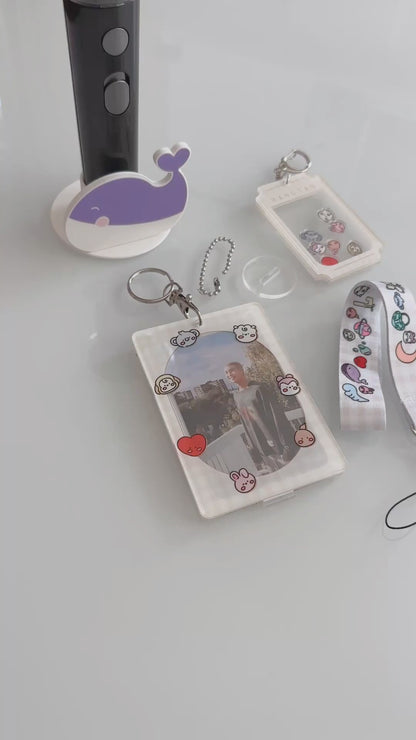 BTS BT21 Inspired Doodle Wrist Strap Keychain